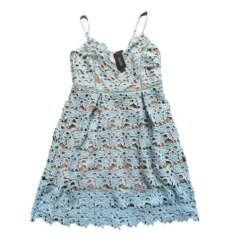 City Chic NWT Sky Blue So Fancy Dress - Size S/16