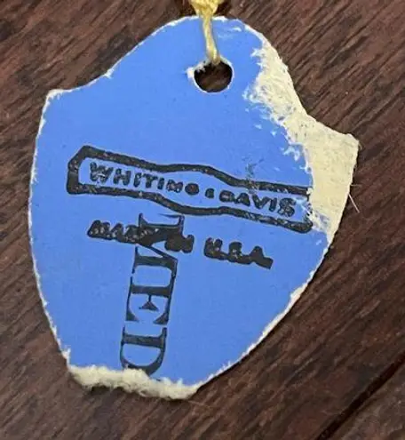 Whiting & Davis NWOT Vintage Dead stock Mesh Silver Belt 38” End to End