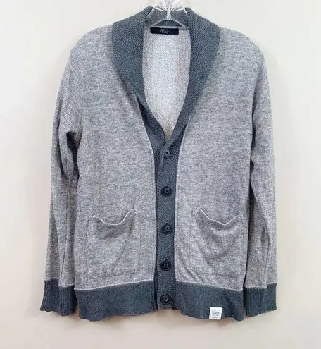 AZUL By Moussy Gray Shawl Button