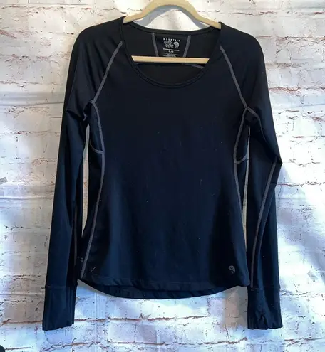 Mountain Hardwear Hard Wear Shirt Womens Small Mountain Long Sleeve Crewneck Athletic Fitted