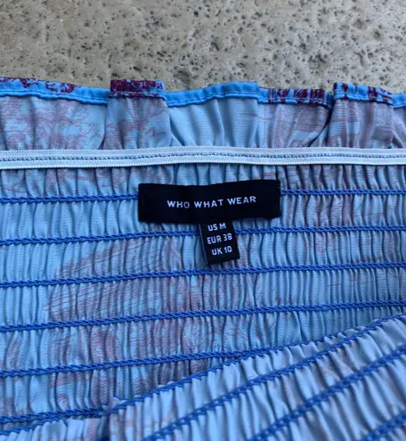 Who What Wear ✨ y2k strapless top