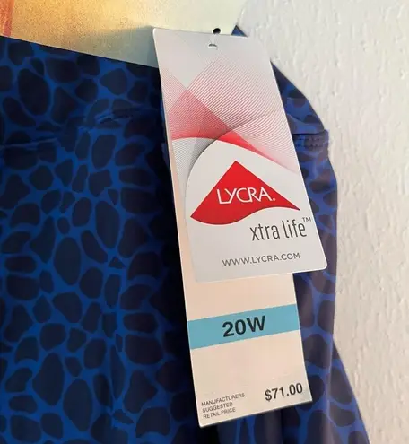 Beach House Swim Skort Hawaiian Hideaway Emma Pull On Swim Skirt Bottom 20W NWT Size undefined