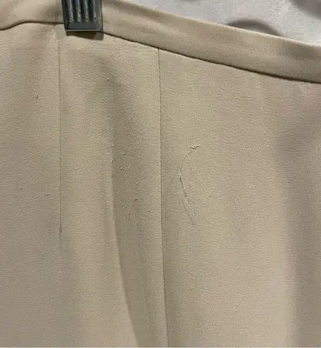 Giorgio Armani Y2K NWT silk skirt tan pencil size pockets sexy office date night