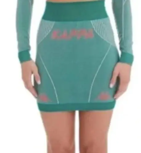 Kappa skirt.Authentic Leszno Knit Skirt Green M