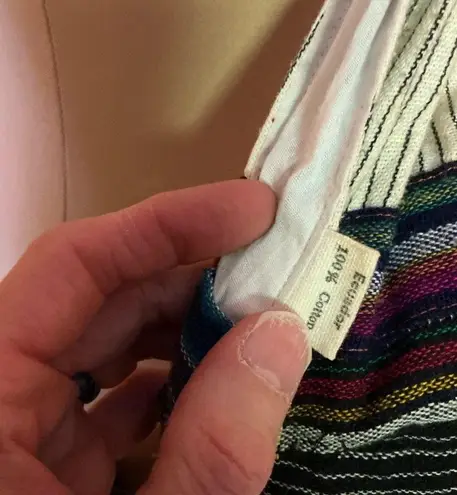 Handmade Ethnic bright patchwork hobo bag