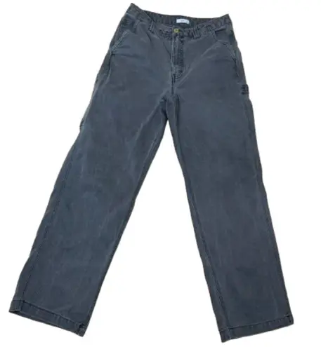 Aritzia TNA Grey Denim Jeans Wide Leg Size 6