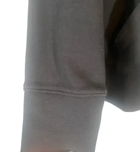 Universal Standard Black Cowl Neck Hooded Sweatshirt Women Sz XS