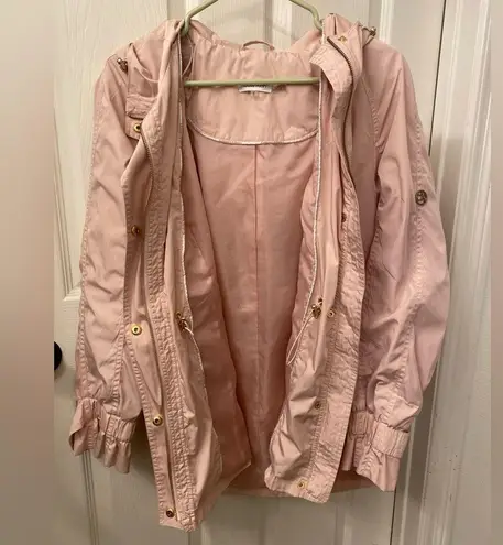 Calvin Klein  Women's Pink Rain Jacket size medium - Image 10
