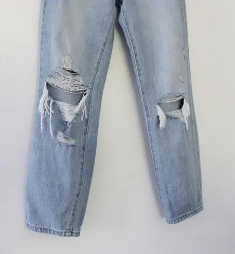 Abrand A ‘94 High Slim Straight Leg Distressed Jeans in Wildlife Size 4/26