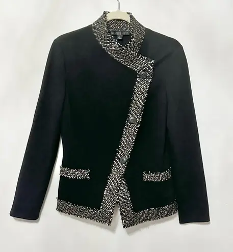 Lafayette 148 blazer jacket Assymetrical front