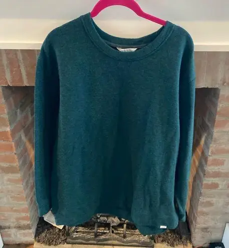 Orvis  Large Hunter Green Crew Neck Modal Blend Sweatshirt super soft