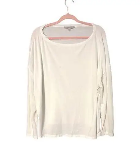 ALLSAINTS Rita X Small White Top Oversized Lagenlook Layering Womens