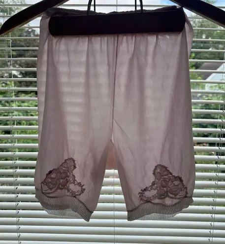 Vintage Penneys Gaymode Pink Nylon Bloomers Tap Pants Knickers Panties S/M Size M