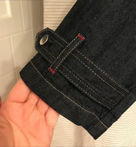 Nine & Co. Dark Wash Vintage Denim Trench Coat 10P