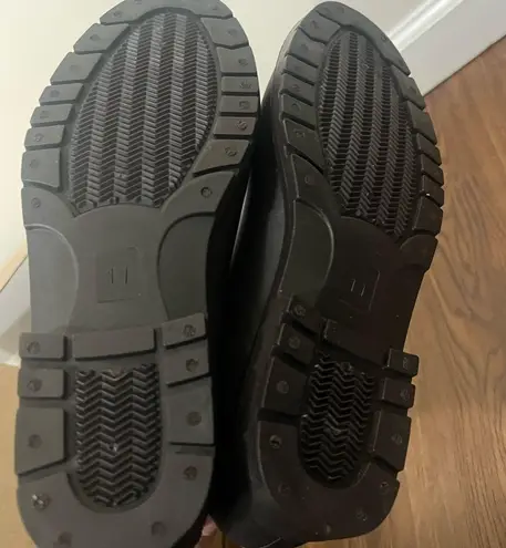 Ibaotty Brown Rubber Ankle Boots Size 11 US