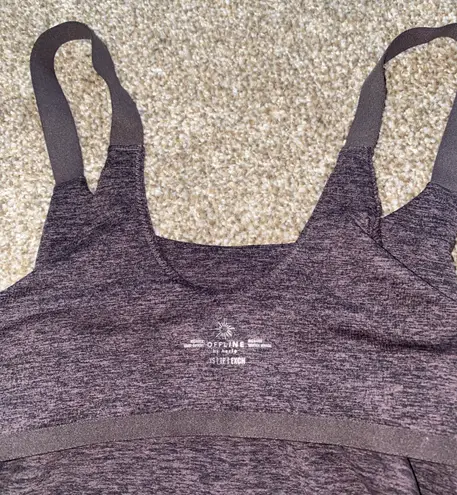 Aerie Offline  Sports Bra Work Out Cropped Athletic Tank Top