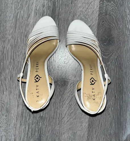 Katy Perry White Heels