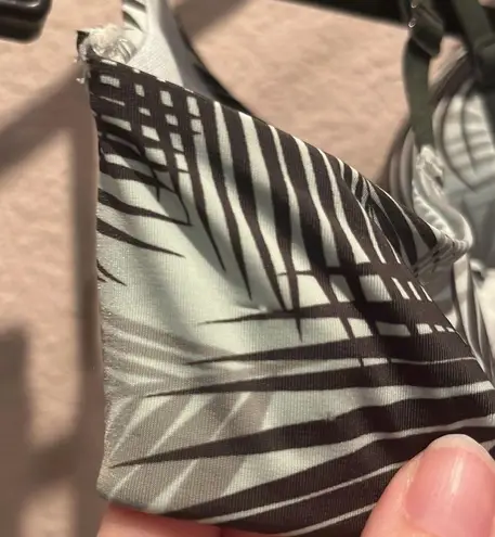 Kindly 32B Palm Leaf Underwire TShirt Bra Green Size undefined