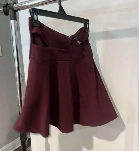 Victoria's Secret Victoria Secret Burgundy Skirt