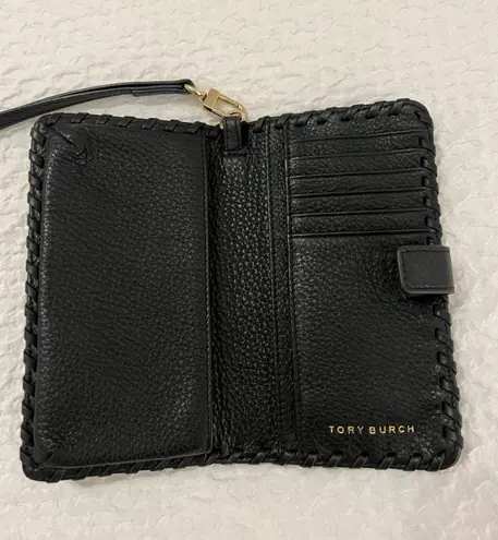 Tory Burch Black Leather Wallet