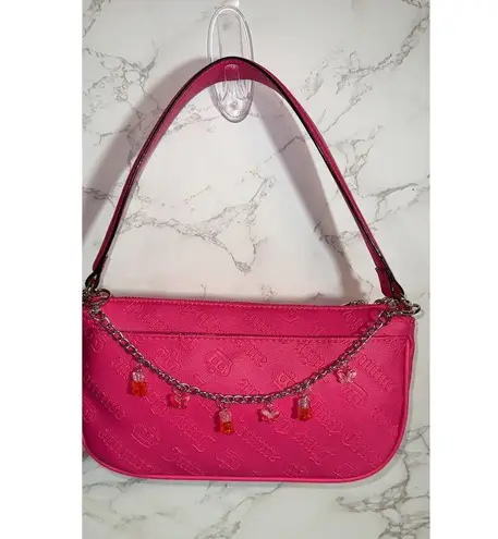 Pink bear and butterfly purse Charm Novelty Chain Strap