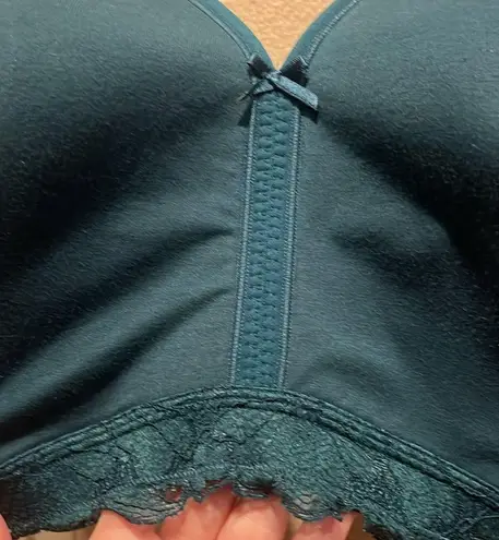 Cacique Lane Bryant Women's Teal Bra Size 46F or 46DDD