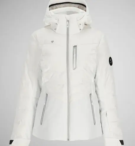 Obermeyer Cosima Down Jacket - White - Women's Size 8 - 11212