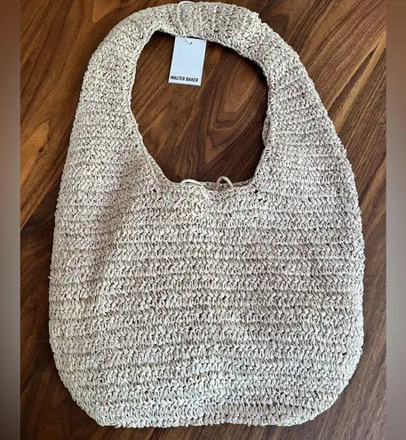 Walter Baker Saks Issey Raffia Hobo in color natural w/dust bag, NWT