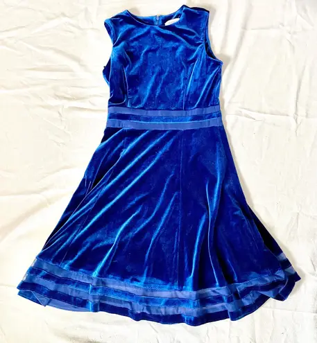 Calvin klein velvet dress sale