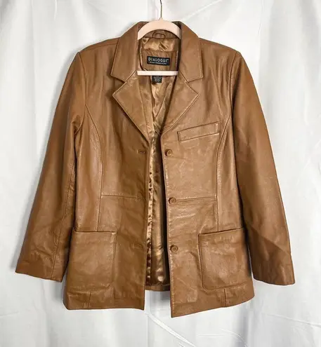 Dialogue  Genuine Leather Jacket