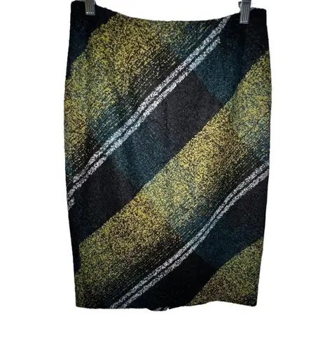 Classiques Entier Nordstrom Wool Blend Tweed Boucle Pencil Skirt Women 6 Stripes