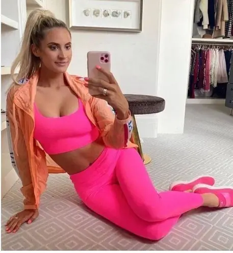 NWT IVL Chi Chi High Waisted Hydrasculpt Leggings in Hot Pink Active Sz 6