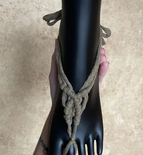 Macramé Foot Anklet Accessory