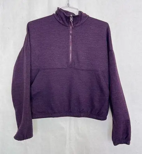 Kyodan 5/$25  outdoor crop sweatshirt purple XS