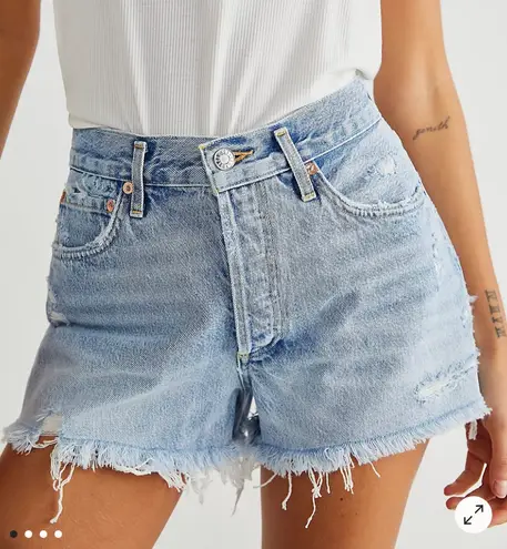 AGOLDE High Waisted Jean Shorts