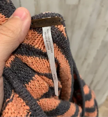 Free People  Counting Stripes Swing Tunic Textured