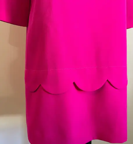 Kate Spade Pink Scallop Shift Dress