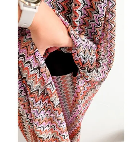 Ramy Brook | Daphne Zigzag Halter Maxi Dress | Soho Multi | Sz 16