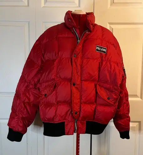 Polo Jean Co. Red Polo Jeans Ralph Lauren Puffer Jacket XL