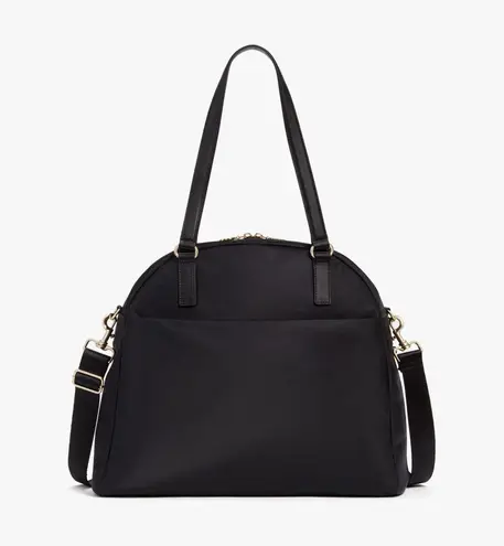 Lo & Sons O.G. 2 Women’s Large Laptop Side Shoe Pocket Messenger Strap Bag Black