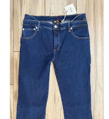 NWT Ser.o.ya Trisha Mid Rise Flare Pant Jeans Sz 27 $278 Blue