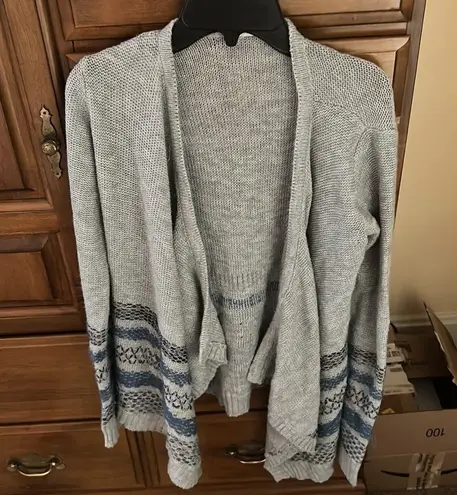 Cloud Chaser Grey Cardigan Sweater