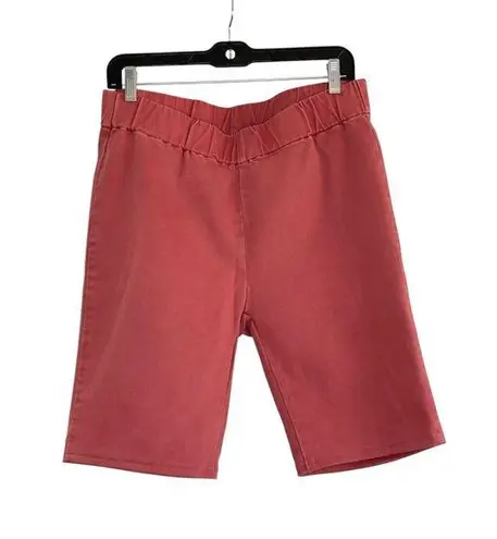 Soft Surroundings Coral Color Bermuda shorts, size PM