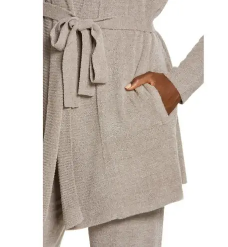 Barefoot Dreams 💕💕 CozyChic Drape Rib Cardigan Ultra Lite Beach Rock XS NWOT