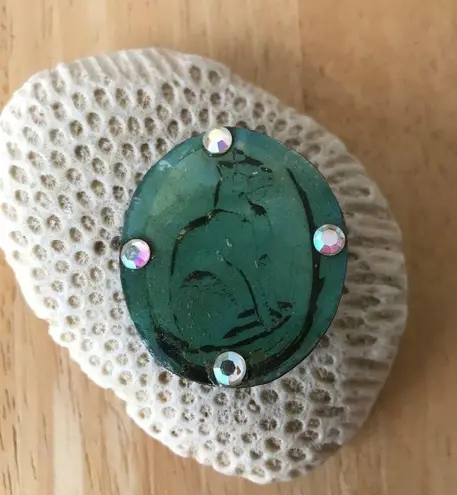 Cat Pin Brooch Handmade Vintage Kitty Lover Gift