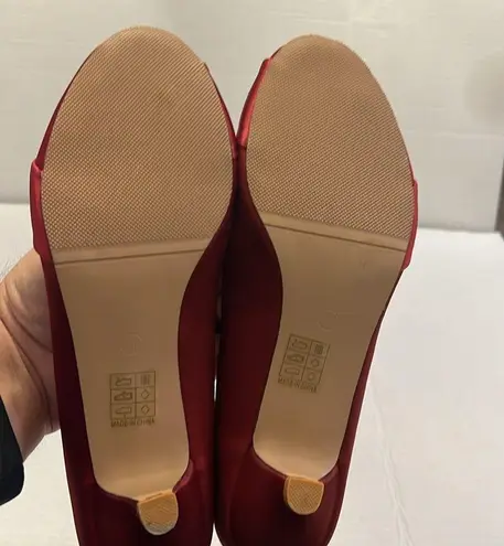 ERIJUNOR Women Comfortable Low Heel Wedding Prom Shoes Sz Sz 11 >