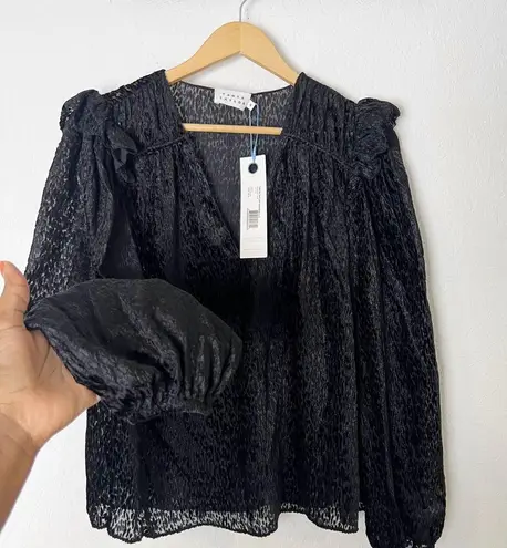 Tanya Taylor 's Lucy devoré pullover top