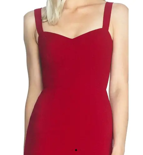 Dress the Population  Women's Red Estella Garnet Bodycon Gown Size Small