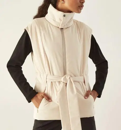 ADAY City Summits Vest Packable Puffer Sand size XS