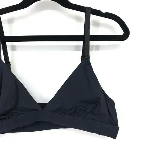 Commando  Bra Women's Size S Triangle Bralette Adjustable Straps Black